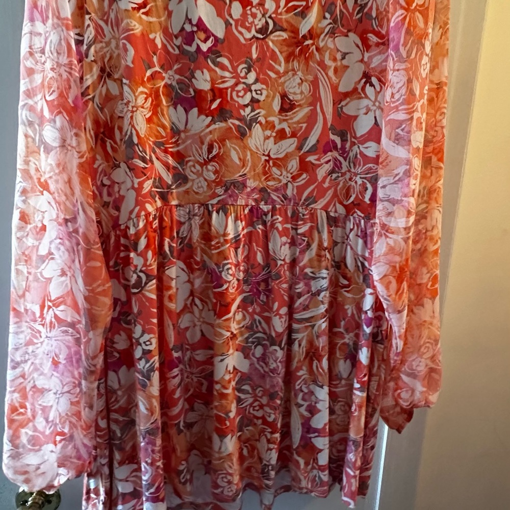 Torrid Super Soft Floral Knit Top